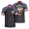 Bowling Strike Thunder Lightning Custom Bowling Jerseys for Men, Uniform Shirt for Bowling Team